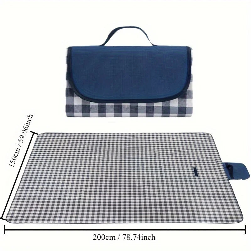 Campiora Picnic Blanket | Water- & Sandproof | 203 x 145 cm | For Outdoor & Home