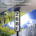 Solar Address Sign Light