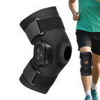 Hinged Knee Brace Adjustable Sports Knee Support for Comfortable Compression and Stabilizing Support