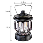 Retro Power Bank Camping LED Lamp
