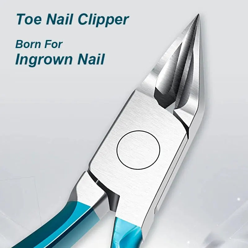 MediVera | Nail clippers for ingrown & thick toenails | Professional stainless steel nail clipper | Precision forceps for foot care & podiatry