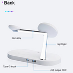 Magnetic 3 in 1 Wireless Charging Station - Fast Charger for iPhone, Apple Watch & AirPods