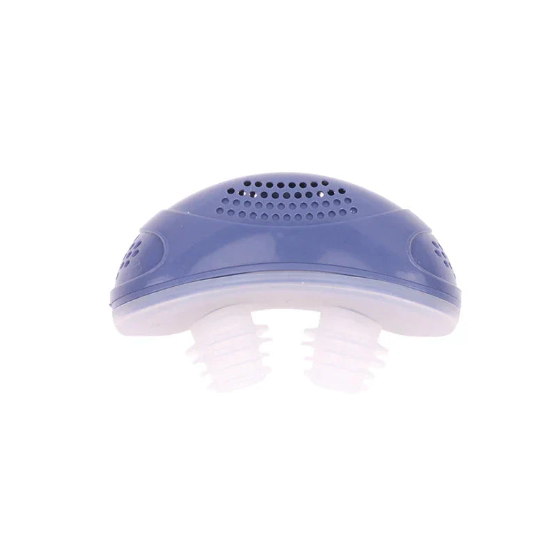 Microelectronic CPAP device against snoring