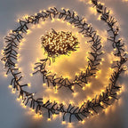 LumaLine Christmas Lighting – 10 Meter LED Light Rope with 1000 Warm White Lights for Indoor and Outdoor
