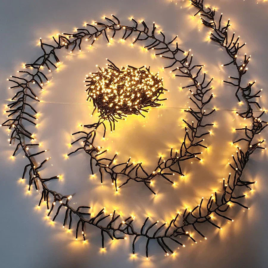 LumaLine Christmas Lighting – 10 Meter LED Light Rope with 1000 Warm White Lights for Indoor and Outdoor