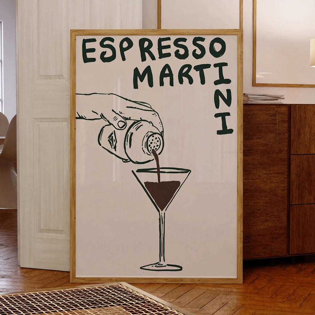 Espresso Martini Wall Art
