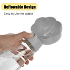 PetGo DuoBottle | 2-in-1 Dog Bottle & Food Storage | Leakproof & Portable | For On the Go, Hiking & Traveling