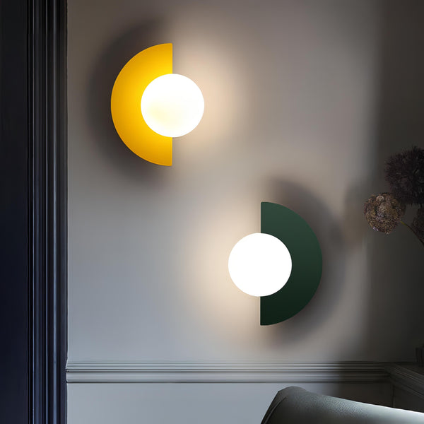 Everest - Nordic Semi-Round Wall Lamp