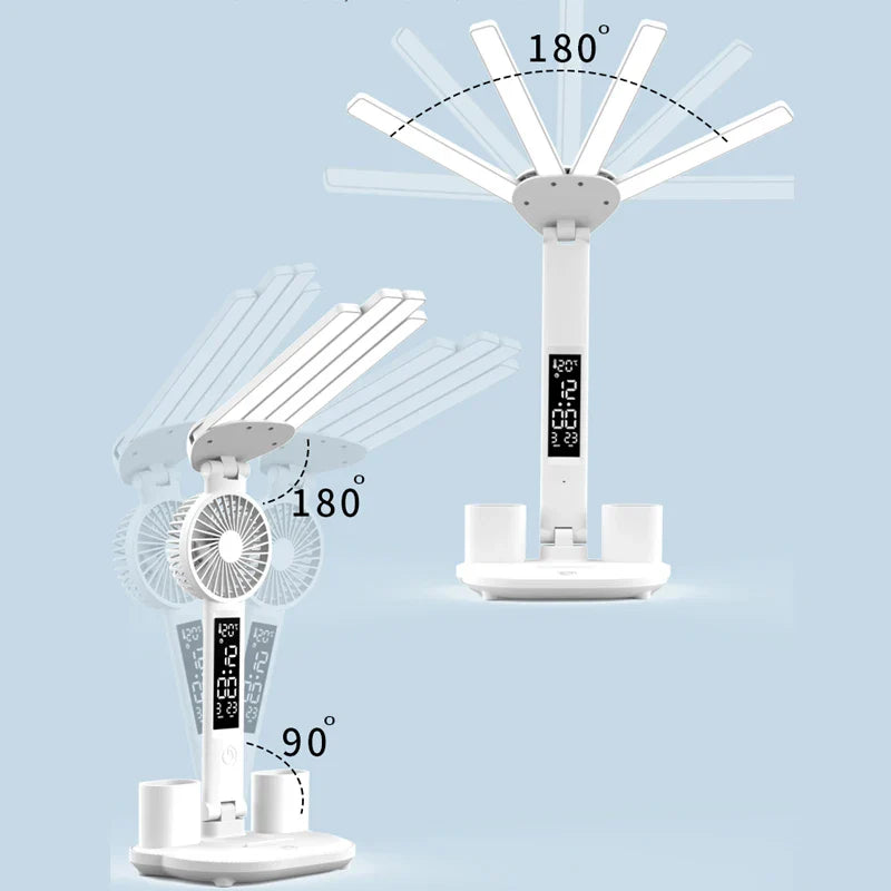 Multifunctional 3 in 1 Desk LED Lamp