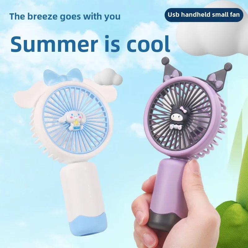 Luftino Mini Fan | Fan & Phone Holder | Compact & Rechargeable