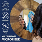 Microfiber Car Cleaning Cloths Set (10 pieces)