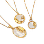 Dainty Shell Astrological Necklaces