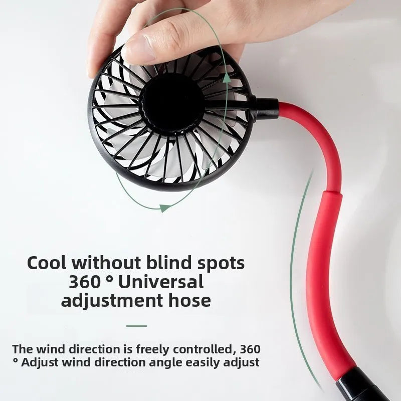 Adjustable Hands-Free Neck Cooling Fan
