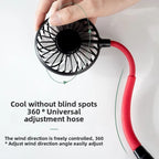 Adjustable Hands-Free Neck Cooling Fan