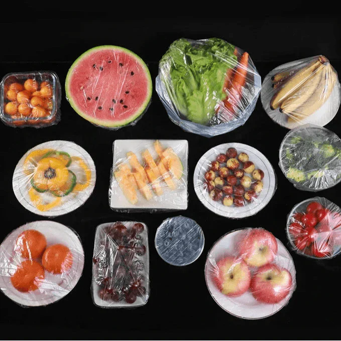 Disposable Elastic Covers. 100 pcs. for Bowls and Cups