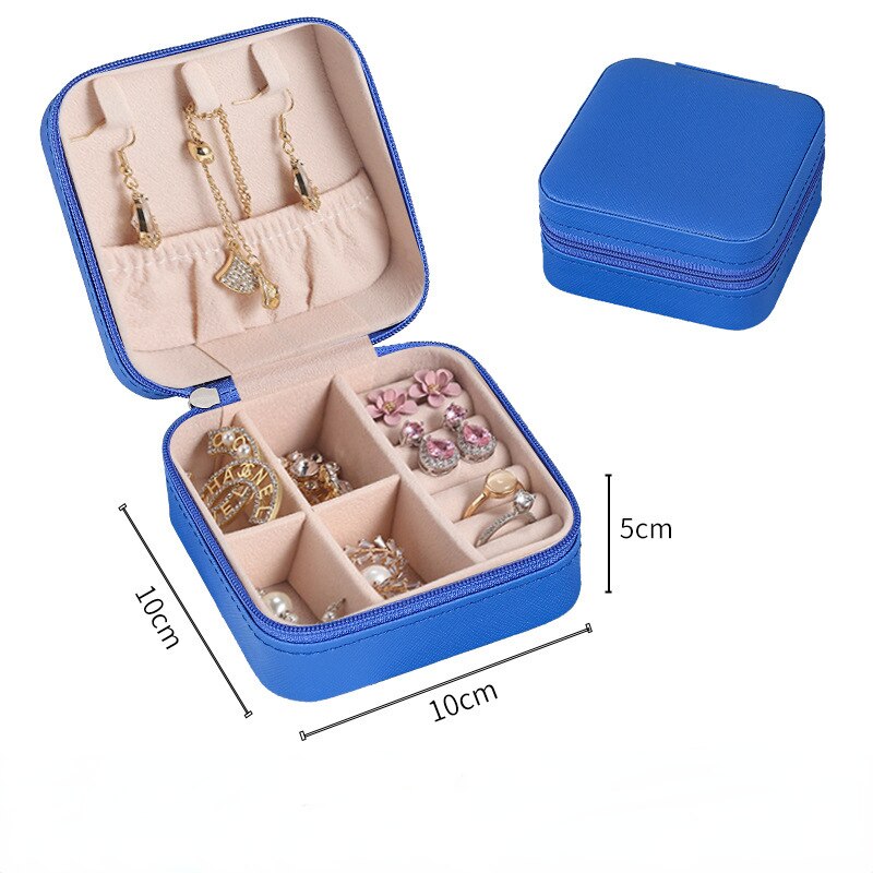 Luxury Portable Jewelry Box Organizer