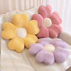 Fluffy Clover Flowers Pillow