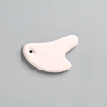 White Ceramic Guasha Scraping Board for Full Body Massage and Lymphatic Drainage
