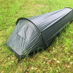 Trekvento SoloShield Ultralight Single Tent | Waterproof & Windproof | With Aluminum Poles & Storage Bag | For Trekking, Hiking & Camping