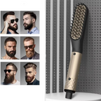 Professional Mini Ceramic Beard Straightening Brush
