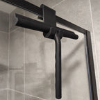 Shower squeegee with hanging hook | Black | Convenient for the shower