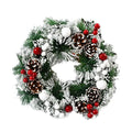 SimulatieWonder | Exquisite Christmas Ornament Wreath