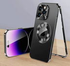 Case 360° Full Screen Lens Metal Magnetic Magsafe Covers Aluminum for iPhone 15 14 13