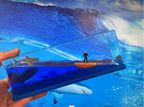 Cruise Ship Drift Glass Bottle