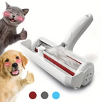 Reusable Pet Hair Removal Mitt and Self-Cleaning Roller Set for Furniture, Couch, and Carpet