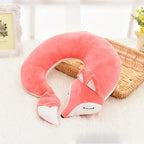 FoxyRest Neck Pillow | Cuddly Travel Companion | Cute Fox Design