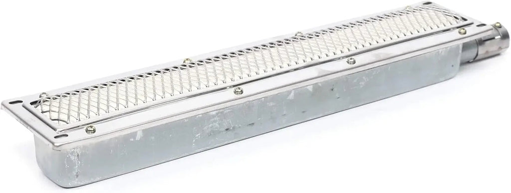 ThermaGrill Gas Grill with Infrared Ceramic Burner | Stainless Steel | Rectangular 41 × 8 × 5.8 cm | Smoke-Free & Energy Efficient | For Gastronomy & Outdoor