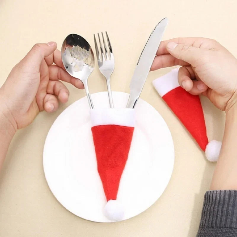 FestiveHolder | Christmas cutlery bags
