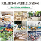 Fly Trap EcoTrap 7 | Reusable & Non-toxic | Without Electricity & Chemicals | With 7 Entrances for Effective Fly Control