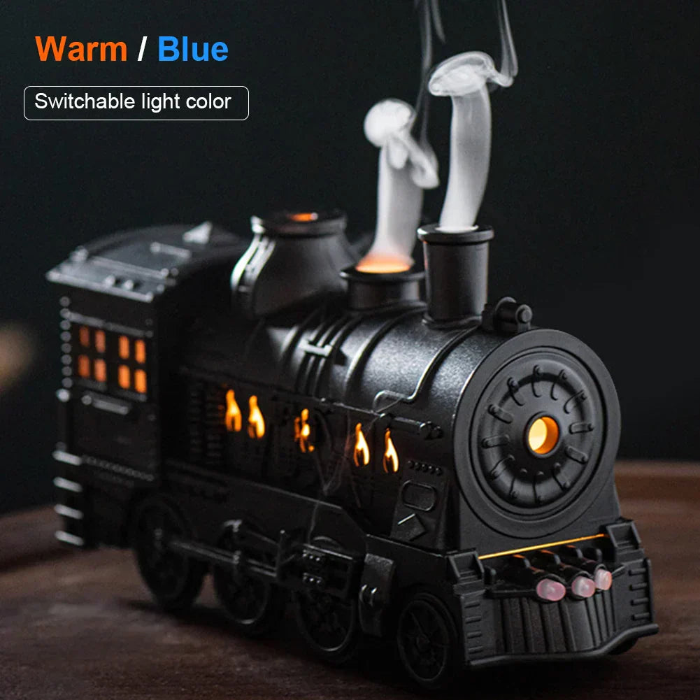 Aromatherapy Locomotive Diffuser & Humidifier - SteamLuxe