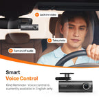 Driveova M200 Dashcam | Full HD & Night Vision | Voice Control & App | 130° Wide Angle