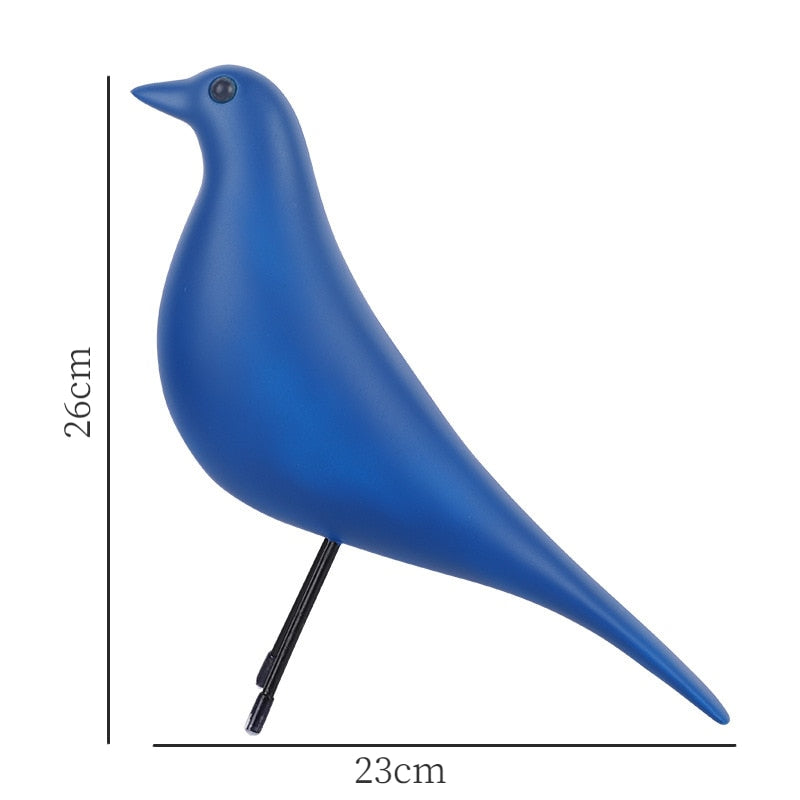 Bird ornament in Nordic style