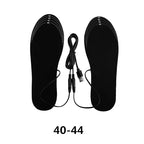 ThermaStep USB Heated Insoles | Customizable Size 35–46 | Rechargeable & Washable | Carbon Fiber Heating Technology | Foot Warmer for Winter & Outdoor