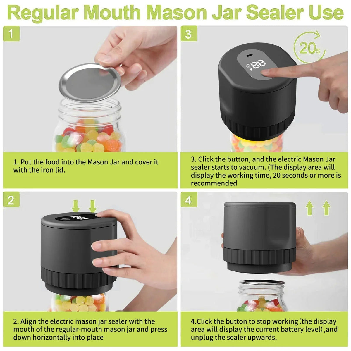 Mason Vacuum Sealer - AirLock