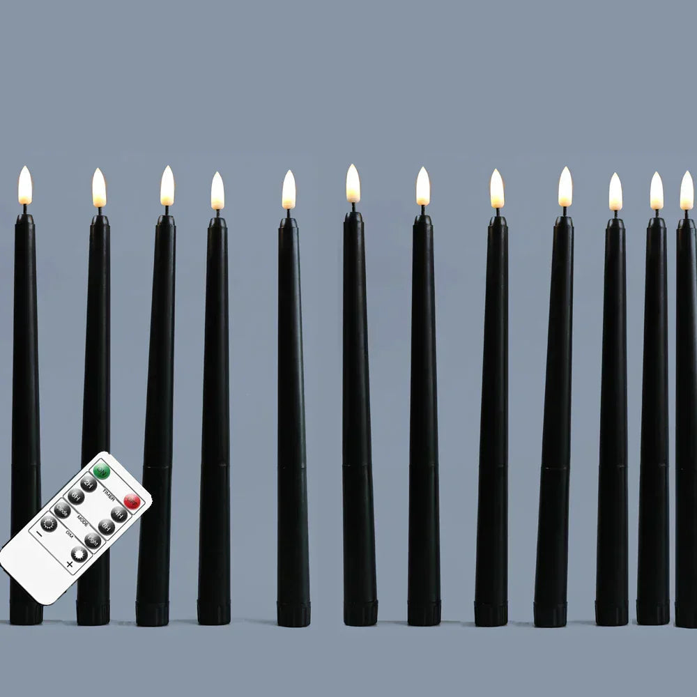 LED candles with flame effect for Halloween decoration