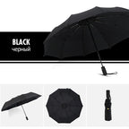 StormShield Automatic Umbrella – Windproof Storm Umbrella with Reversed Closing Mechanism
