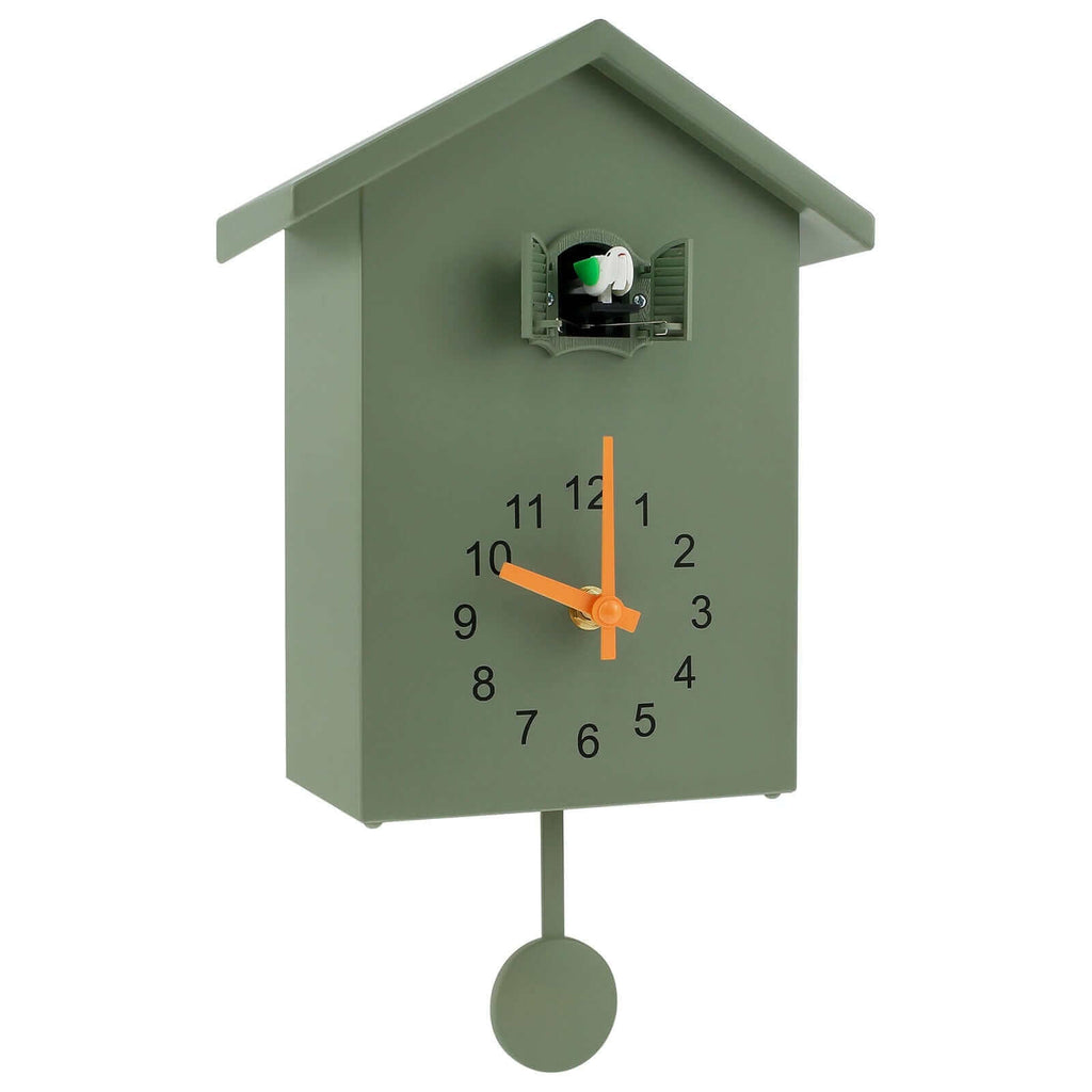 Contemporary Cuckoo Quartz Wall Clock