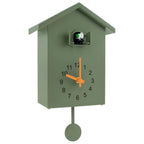 Contemporary Cuckoo Quartz Wall Clock