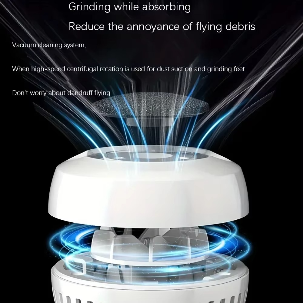 Rechargeable Electric Foot Grinder - Smooth Feet Anytime, Anywhere