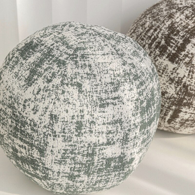 Woven Globe Cushion