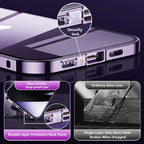Invisible Shield Full Cover Anti-Peep Privacy Magnetic Phone Case