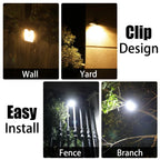 Outdoor LED Solar Clip Light