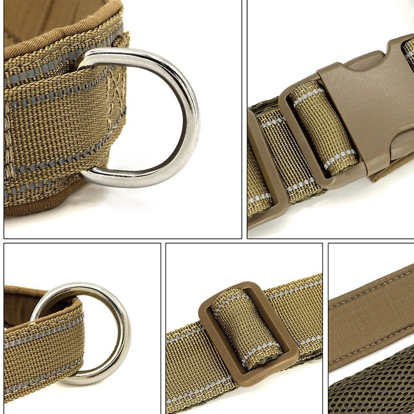 Adjustable Reflective Dog Harness with Handle for All Dog Breeds