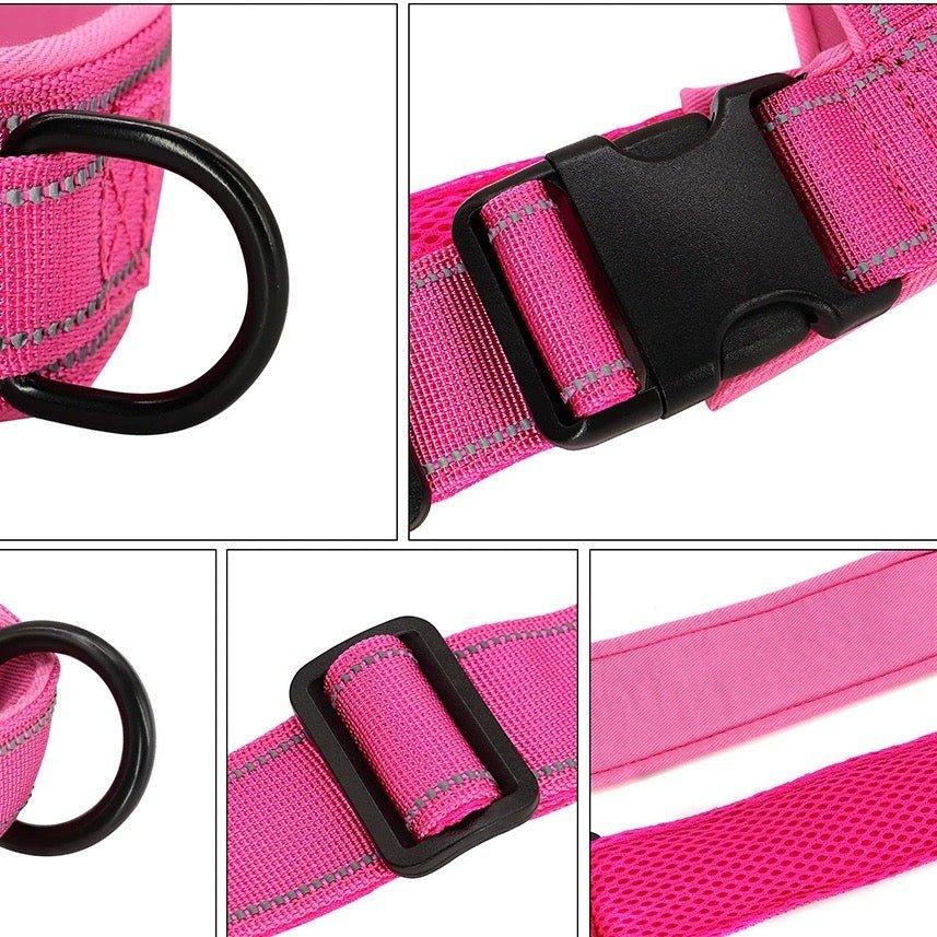 Adjustable Reflective Dog Harness with Handle for All Dog Breeds