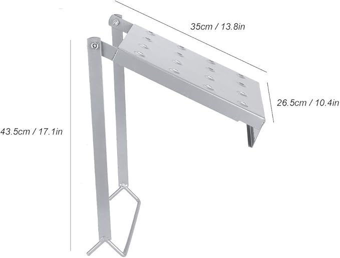 Turn your ladder into a safe work surface