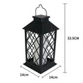 Vintage Outdoor Solar Candle Lantern